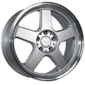 Anovia Wheels Highball 18X8.5 +35 Silver Paint W/ Machined Lip