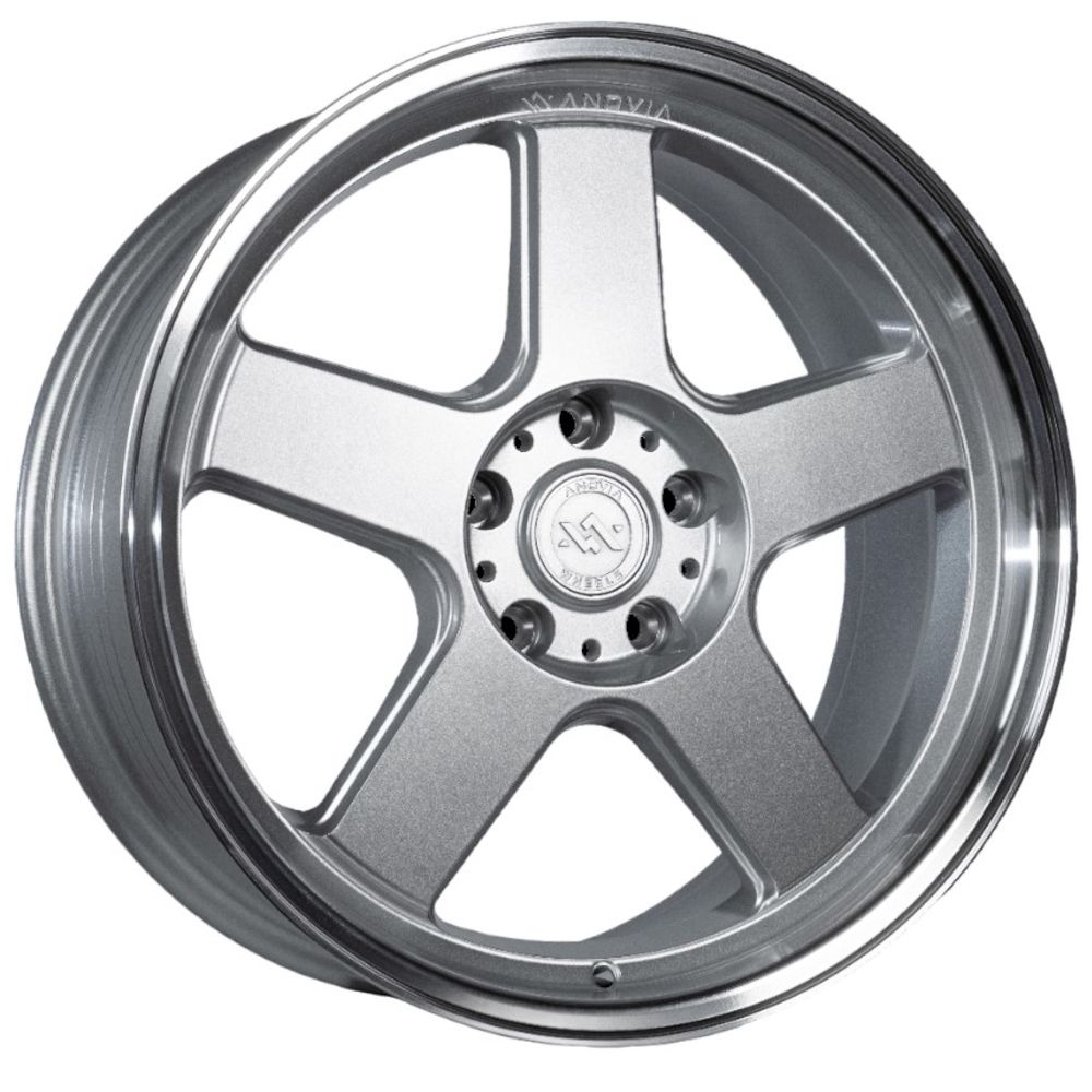 Anovia Wheels Highball 18X8.5 +35 Silver Paint W/ Machined Lip