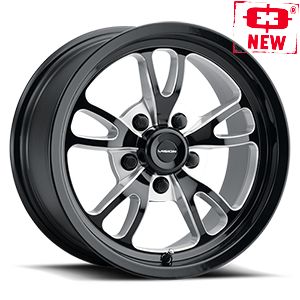 Vision American Muscle 149 15X4 -19 Gloss Black Milled Spoke