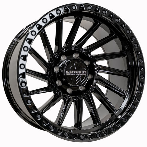 Anthem Off-Road Turbine 22X12 -44 Gloss Black