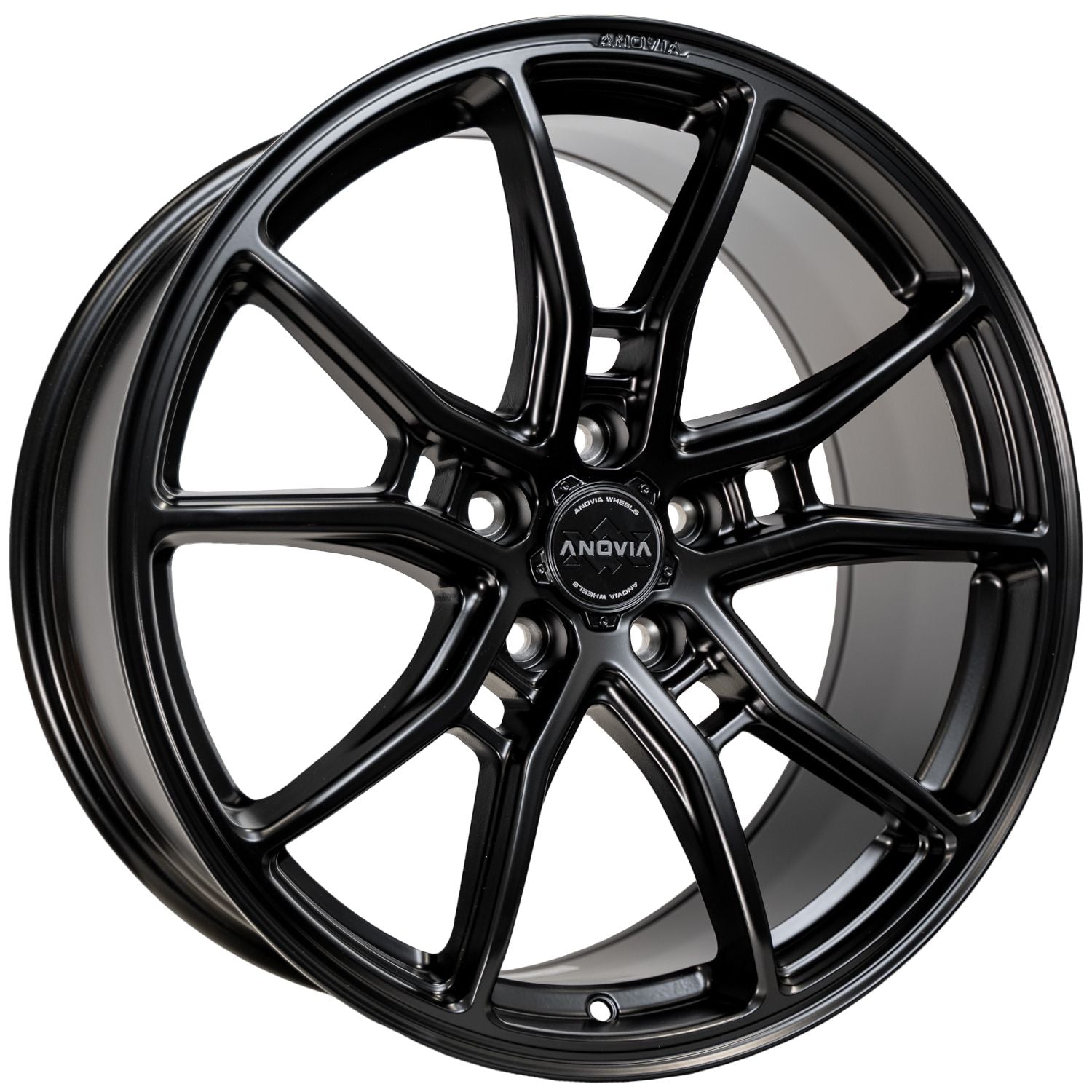 Anovia Wheels An-10 19X8.5 +35 Satin Black