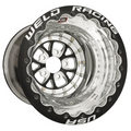 WELD Racing V-Series 16X16 -114 Black Center - Polished Shell