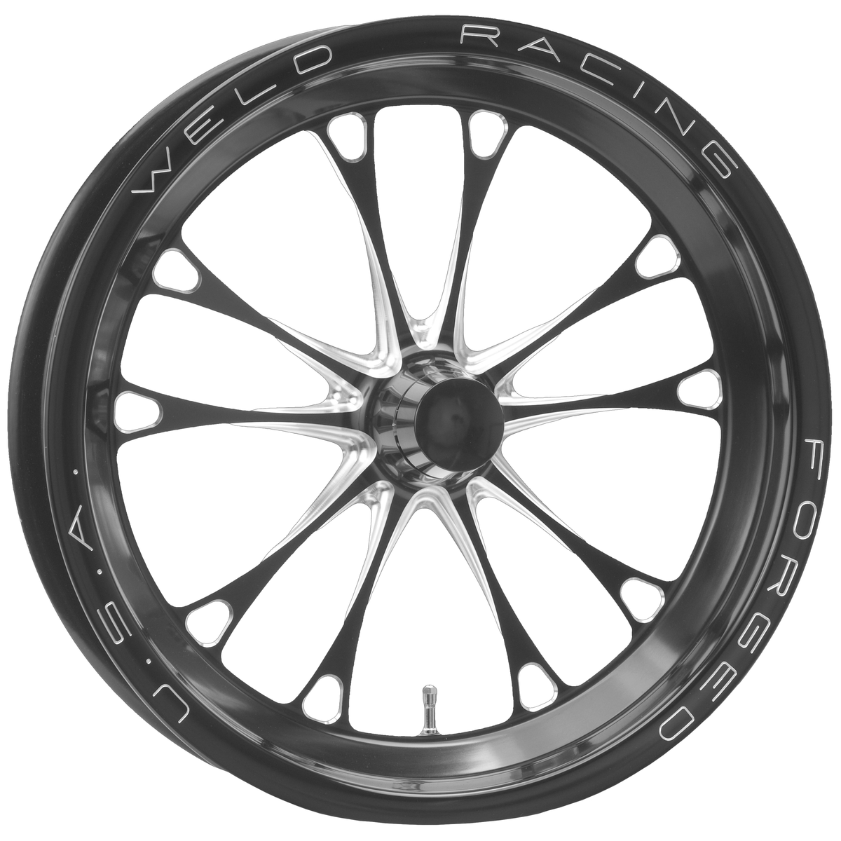 WELD Racing V-Series Frontrunner 17X3.5 -13 Gloss Black Milled