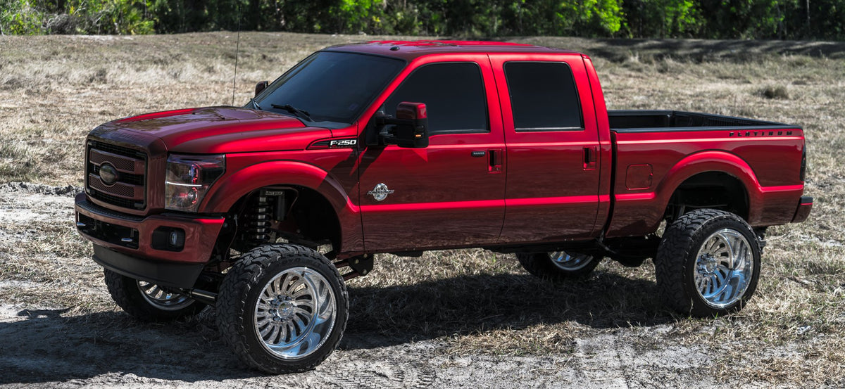American Force AFW Flex SS Polished on a Ford F250