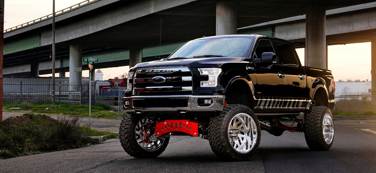 American Force AFW Rook SS Polished on a Ford F150