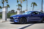 American Racing AR927 Barrage Satin Black on a 2018 Ford Mustang