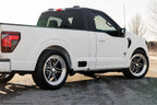 American Racing AR953 Groove 6 Drag Gloss Black Milled with Diamond Cut Lip on a 2023 Ford F150 Outlaw