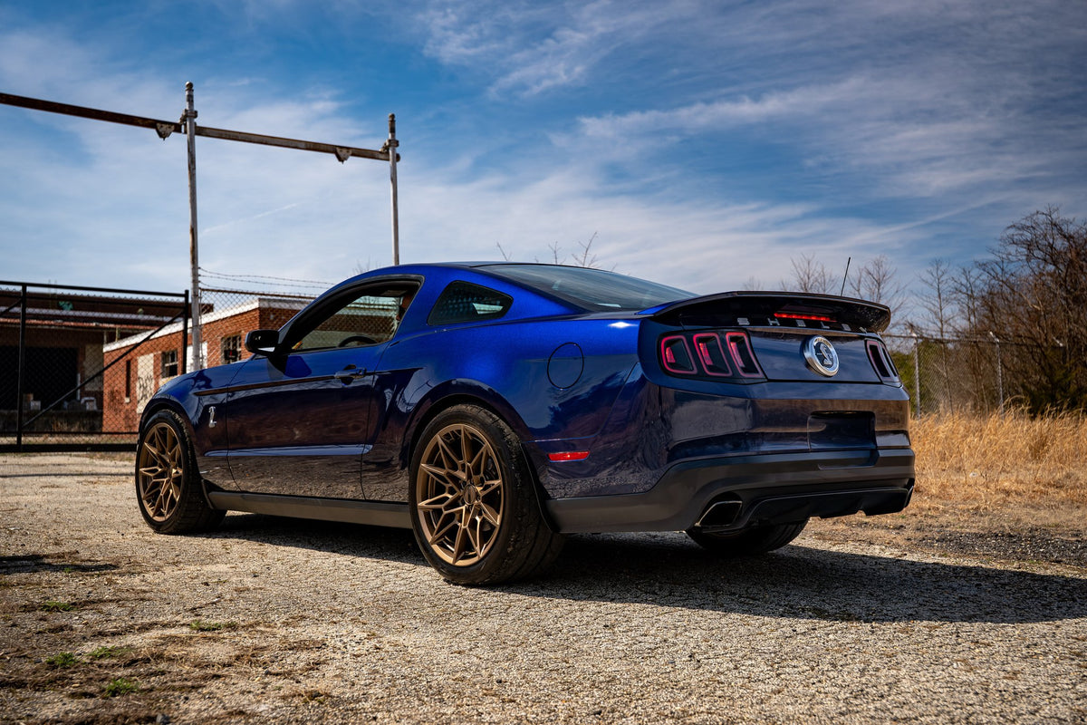 American Racing AR955 Stampede Matte Bronze on a 2010 Ford Mustang GT500