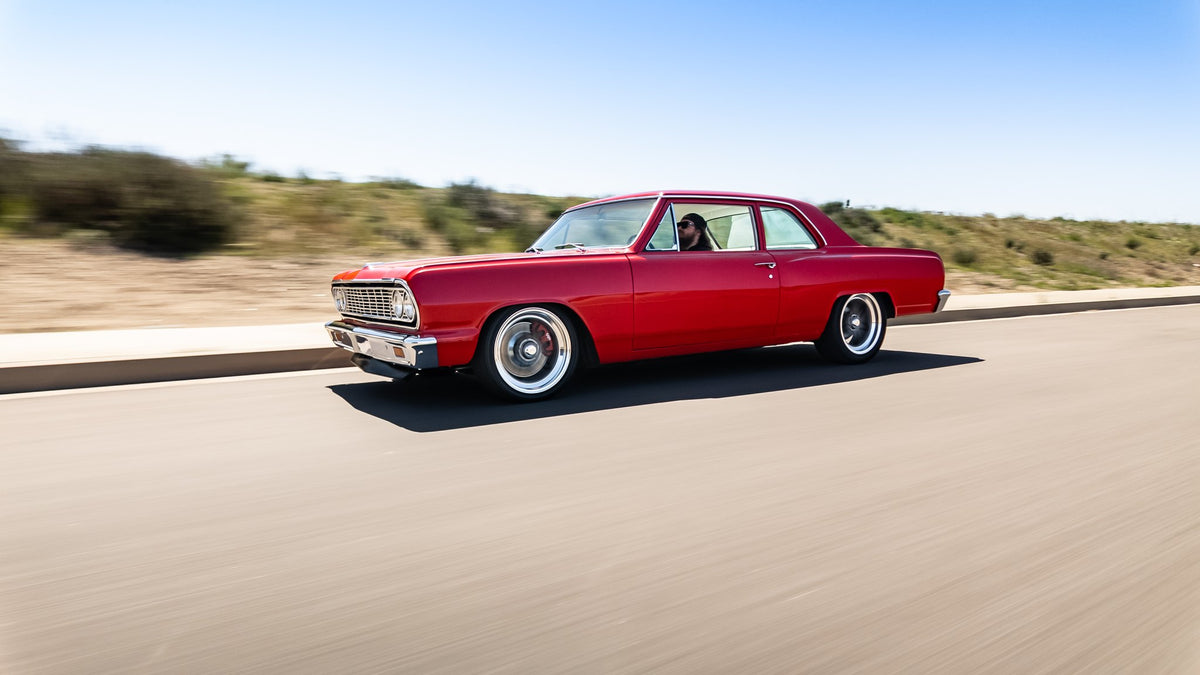 American Racing VN514 Groove Anthracite with Diamond Cut Lip on a 1964 Chevrolet Chevelle