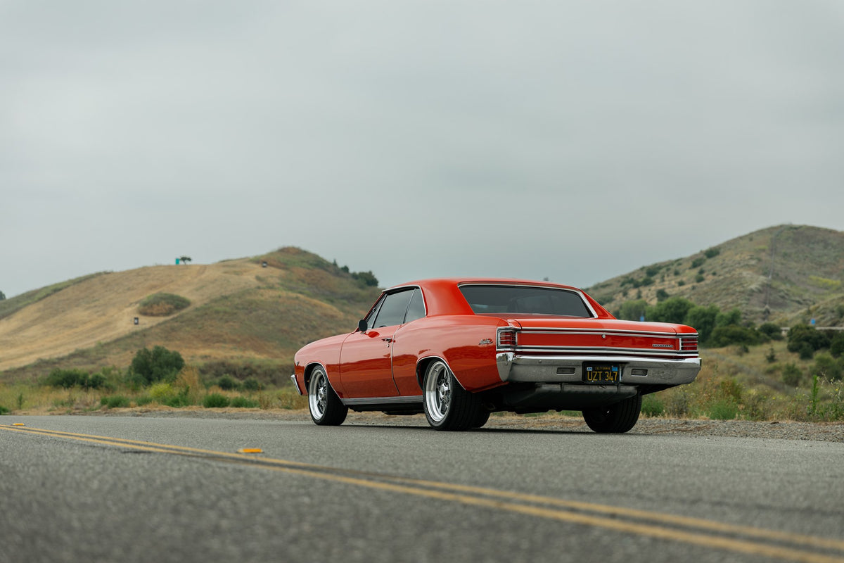 American Racing VN517 Marauder Anthracite with Diamond Cut Lip on a 1967 Chevrolet Chevelle