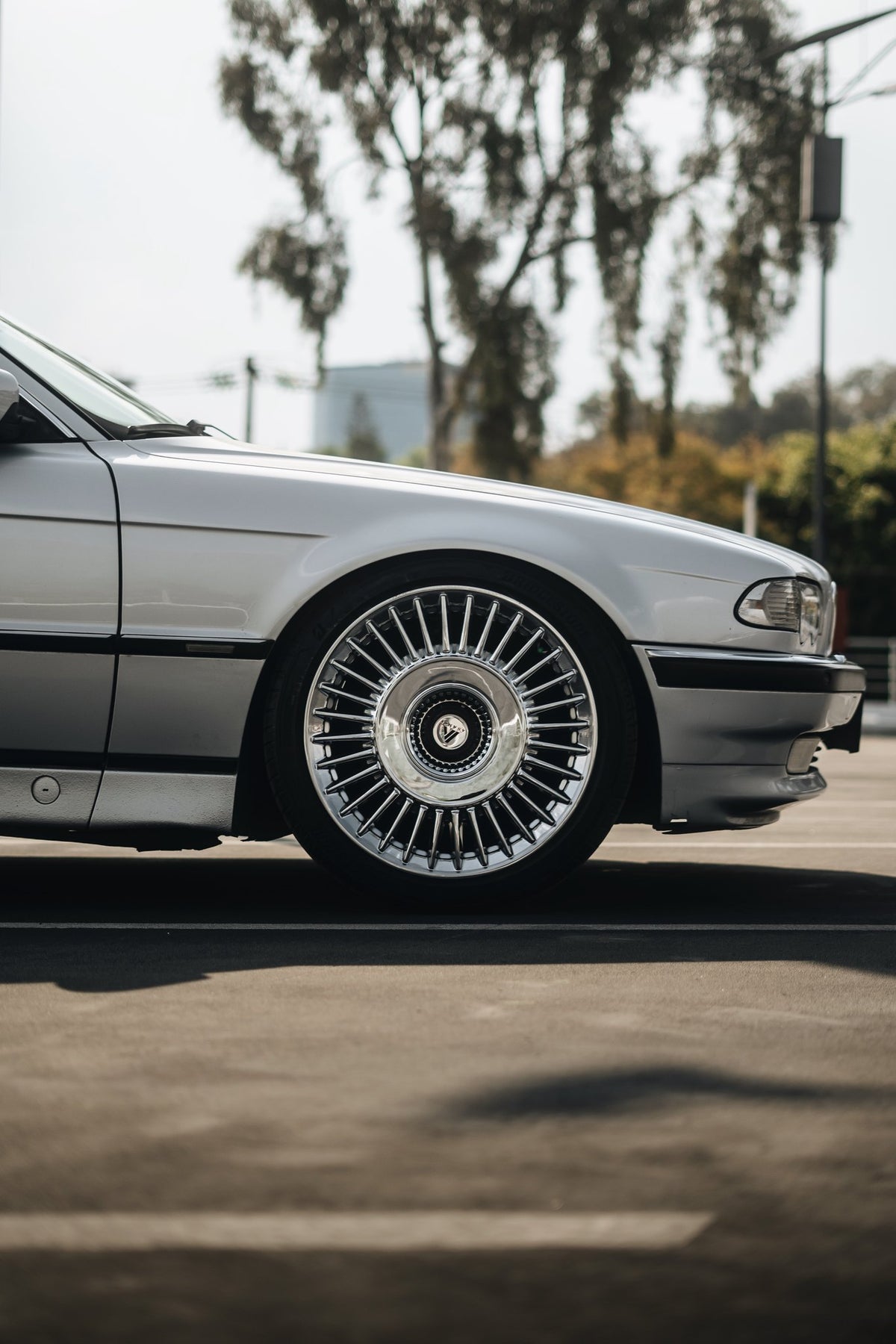 Asanti AB040 Tiara Chrome on a 1999 BMW 750iL