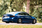 Asanti AB040 Tiara Satin Black Bright Machined Face on a 2018 Honda Accord