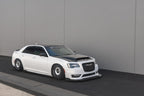 Asanti AB040 Tiara Satin Black Bright Machined Face on a 2020 Chrysler 300