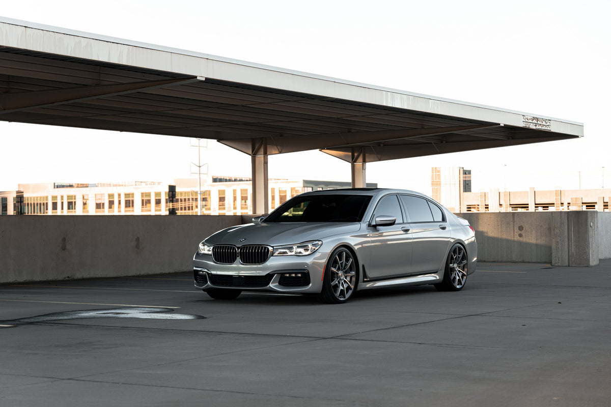 Asanti AB041 Esquire Gloss Anthracite Bright Machined on a BMW