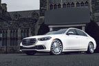 Asanti AB045 Aristocrat Gloss Platinum Bright Machined Face on a Mercedes