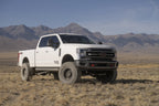 Black Rhino Abrams Textured Matte Gunmetal on a Ford F350