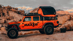 Black Rhino Abrams Textured Matte Gunmetal on a Jeep Gladiator