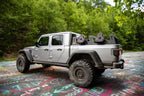 Black Rhino Abrams Textured Matte Gunmetal on a Jeep Gladiator