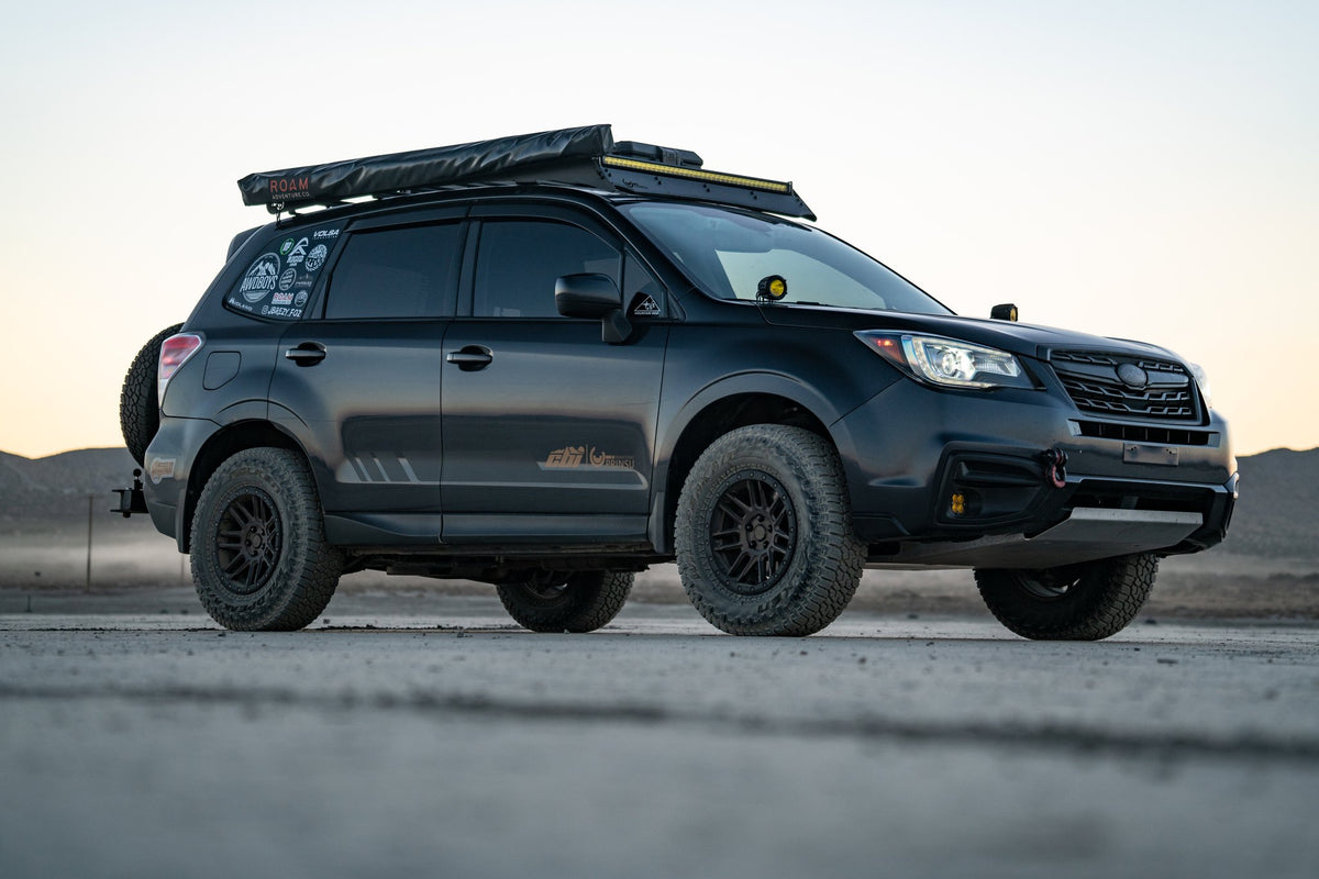 Black Rhino Arches Matte Black on a Subaru Forester