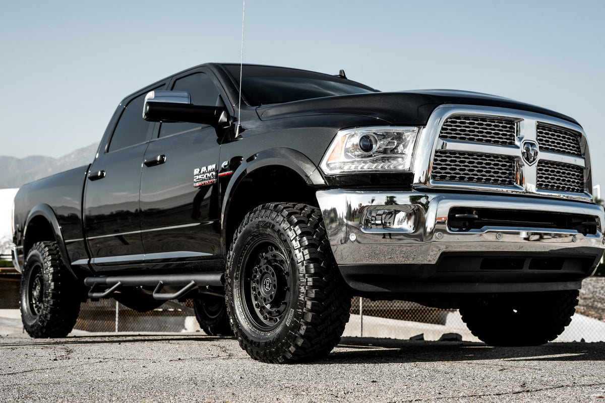 Black Rhino Arsenal Textured Matte Black on a Dodge RAM