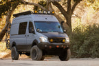 Black Rhino BR012 Outback Matte Black on a Mercedes Sprinter