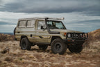Black Rhino BR012 Outback Matte Black on a Toyota Land Cruiser