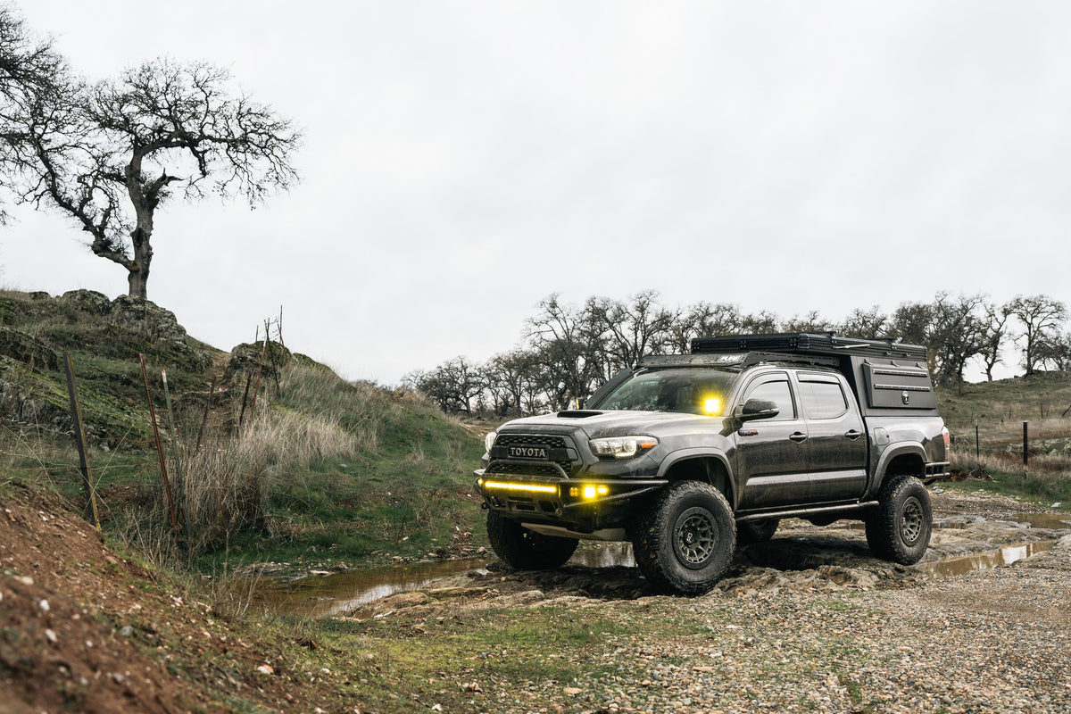 Black Rhino BR016 Tusk Olive Drab Green on a Toyota Tacoma