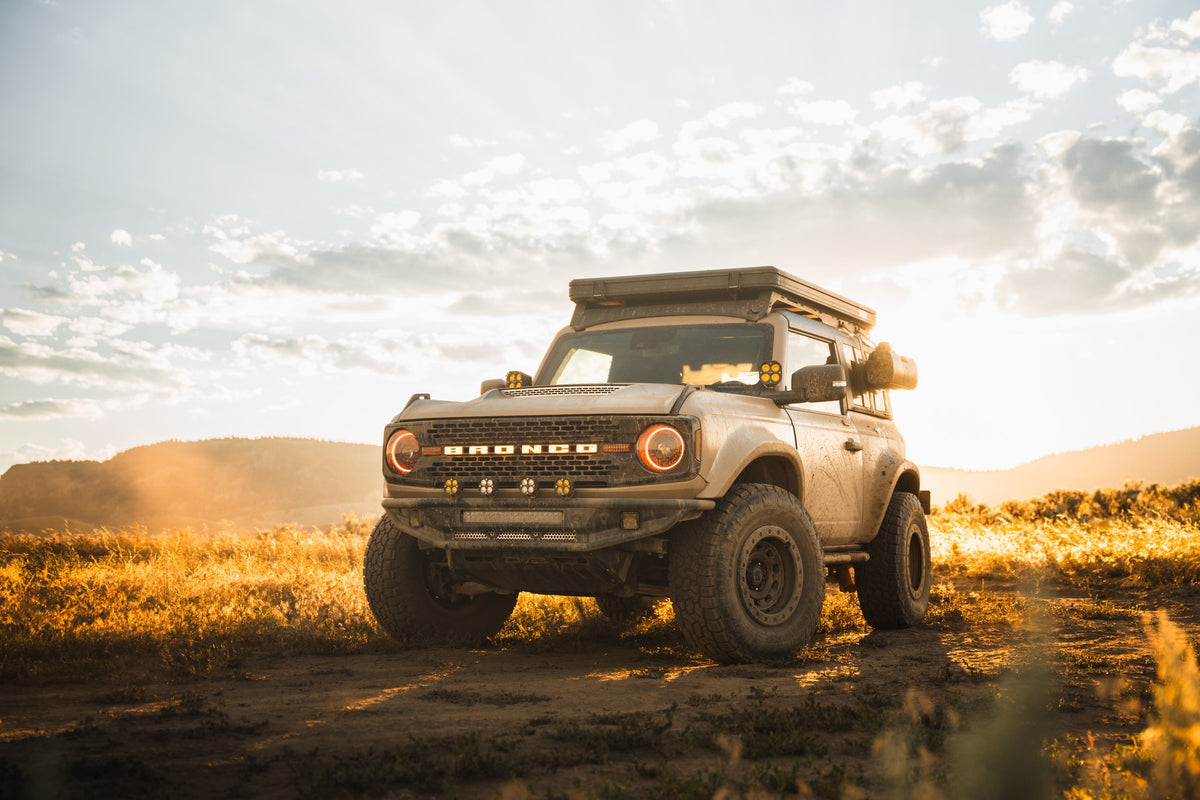 Black Rhino BR023 Xplorer Burnt Bronze with Matte Black Lip on a 2022 Ford Bronco