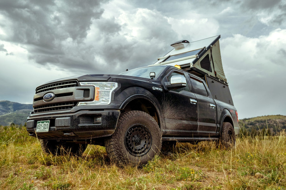 Black Rhino BR024 Awol Matte Black on a 2020 Ford F150
