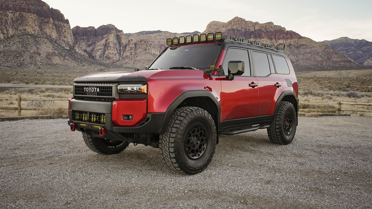 Black Rhino BR026 Congo Matte Black on a Toyota Land Cruiser
