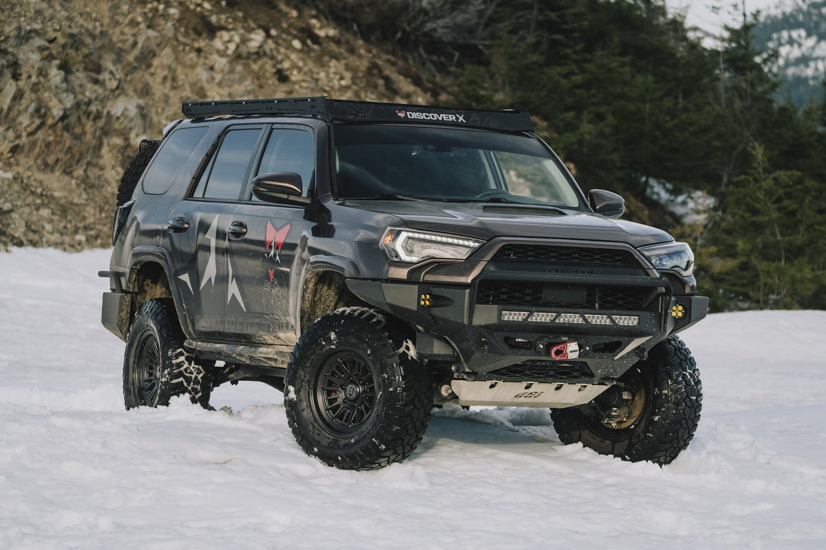 Black Rhino BR030 Taleo Matte Black on a Toyota 4Runner