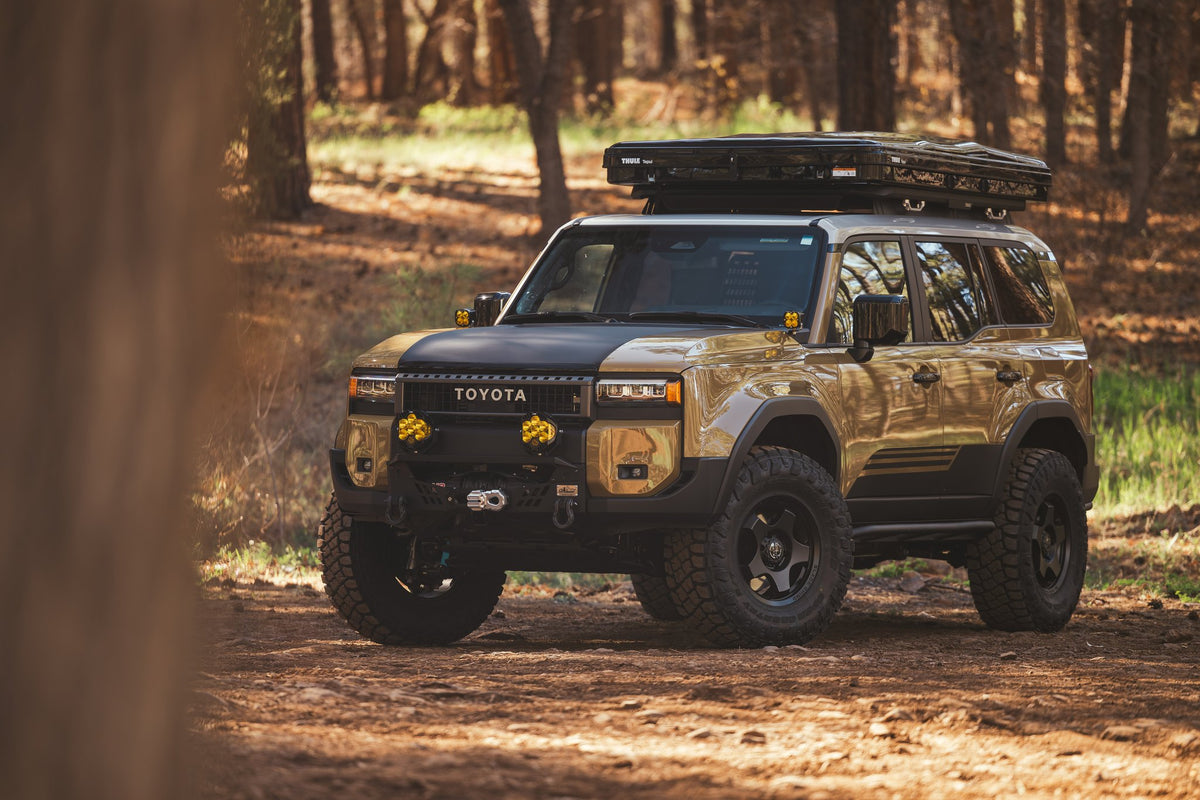 Black Rhino BR031 SOL Matte Black on a Toyota Land Cruiser