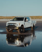 Black Rhino BR032 Echo Matte Black on a 2018 Ford F350