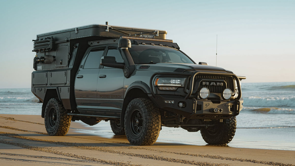 Black Rhino BR032 Echo Matte Black on a 2020 RAM 2500 Power Wagon