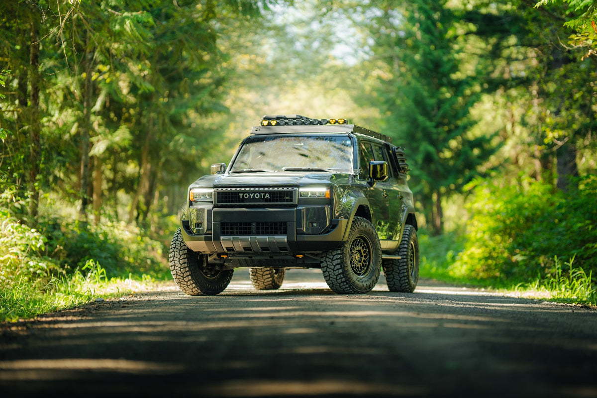 Black Rhino BR034 Graz Matte Black on a Toyota Land Cruiser