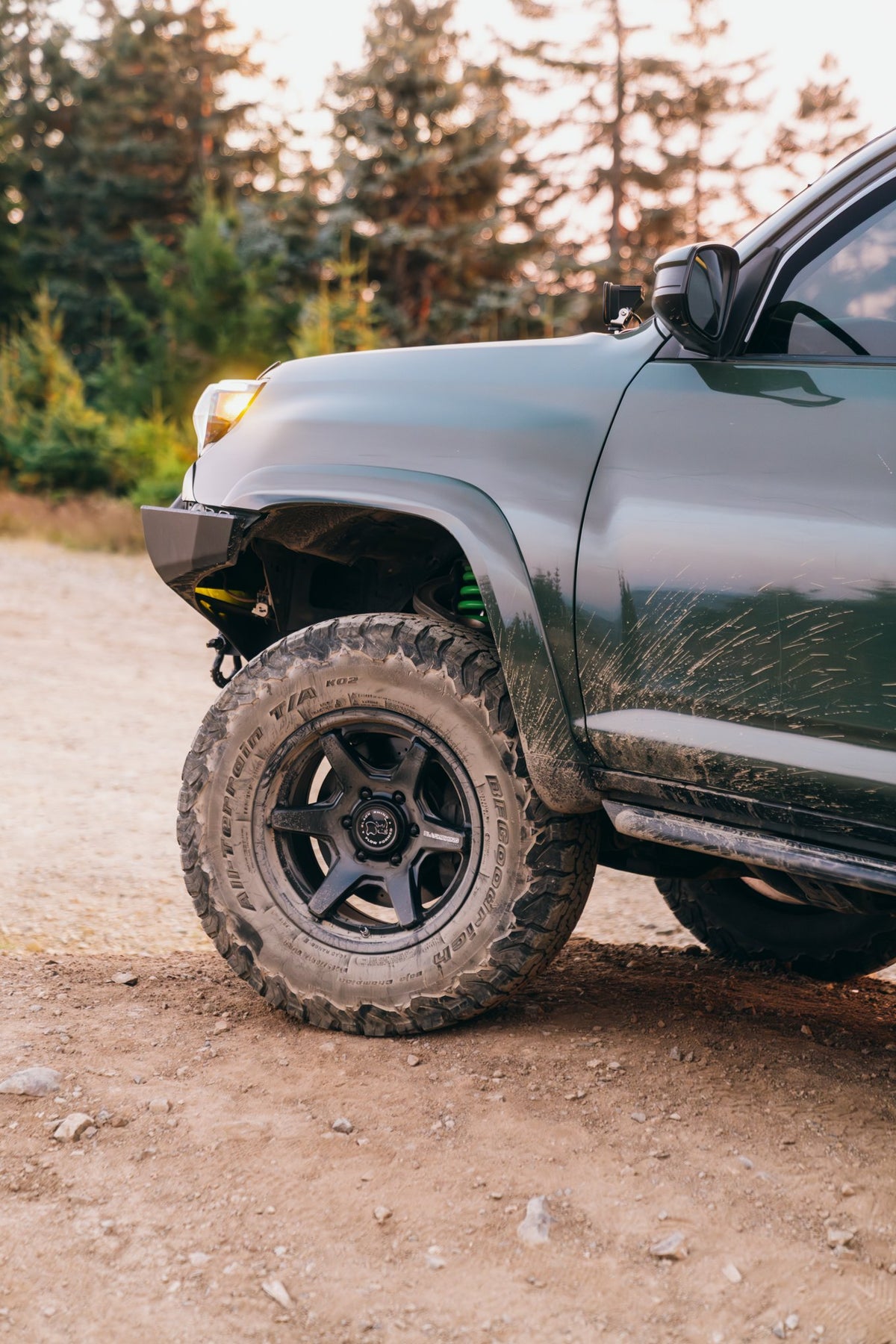 Black Rhino BR035 Kuma Matte Black on a 2022 Toyota 4Runner