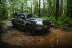 Black Rhino BR036 Basin Matte Black on a Nissan Frontier