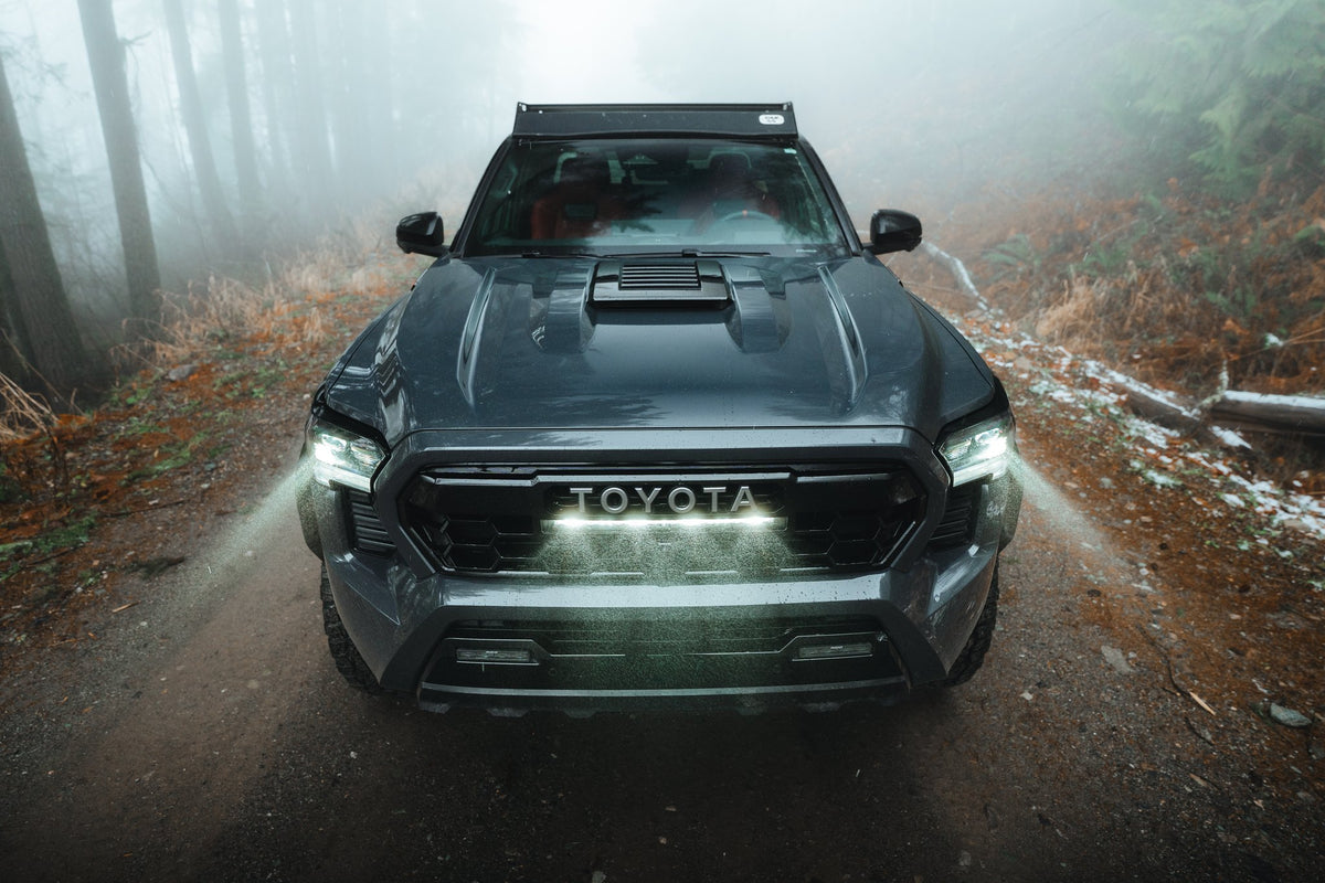Black Rhino BR038 Ronin Matte Black on a 2025 Toyota Tacoma