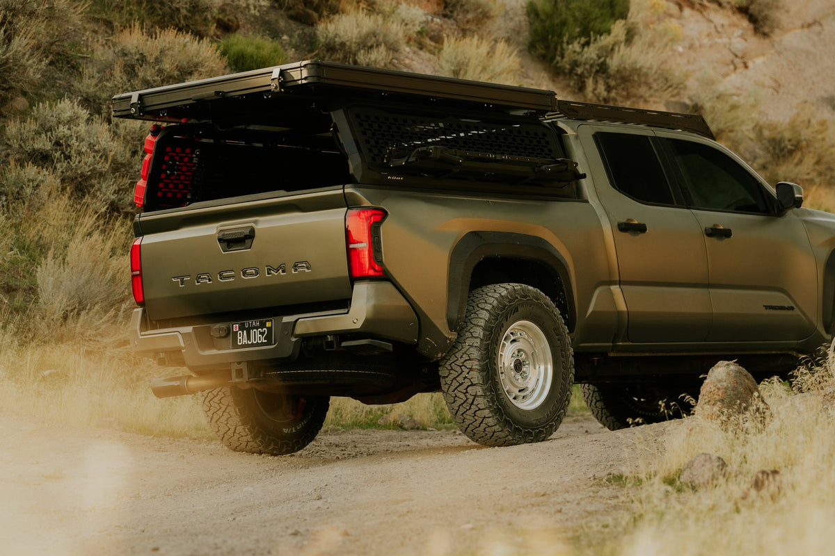 Black Rhino BR600 Vagabond Gloss Silver with Machined Face on a 2025 Toyota Tacoma