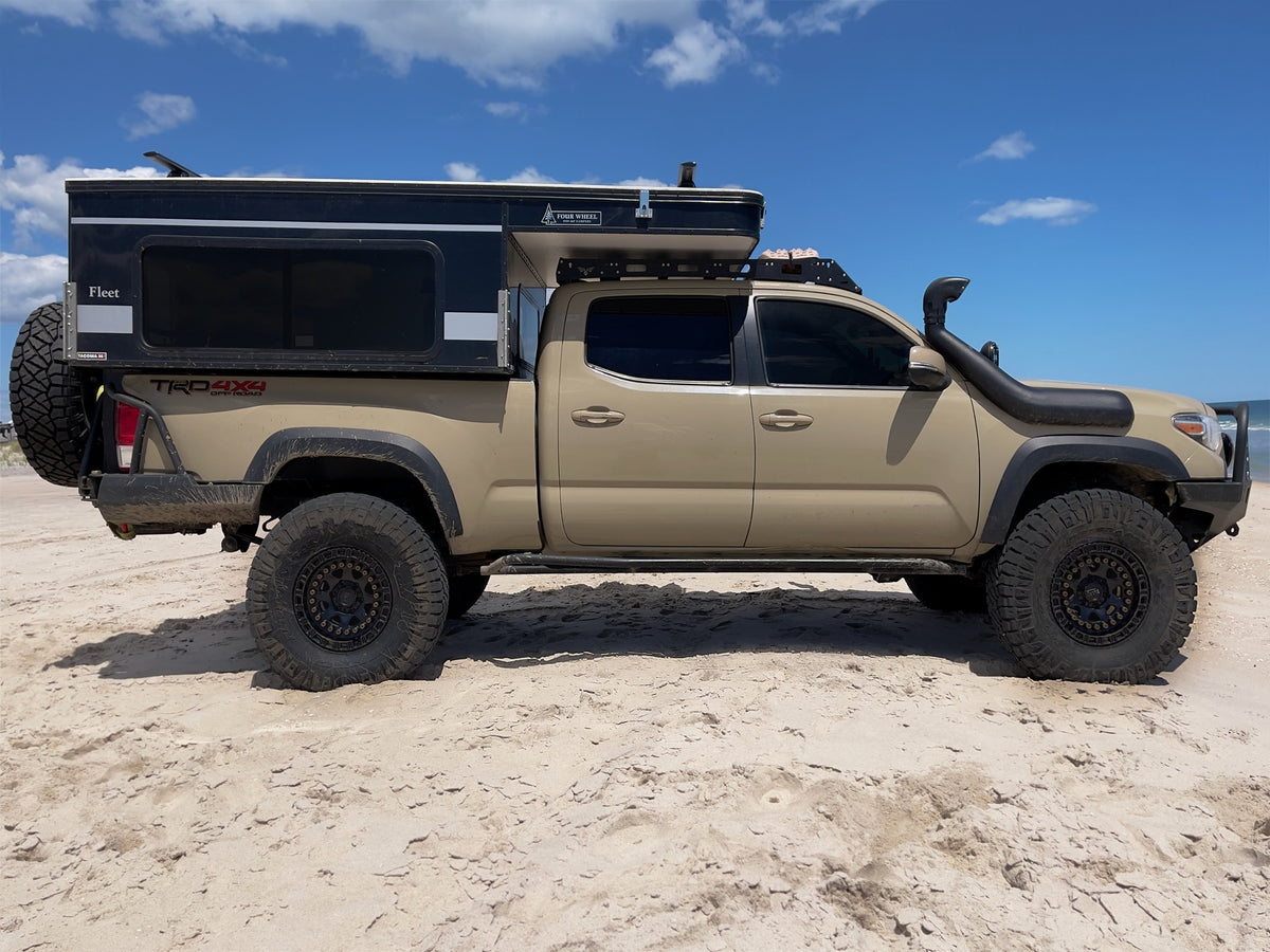 Black Rhino Carbine Matte Black with Mach Tint Ring on a Toyota Tacoma