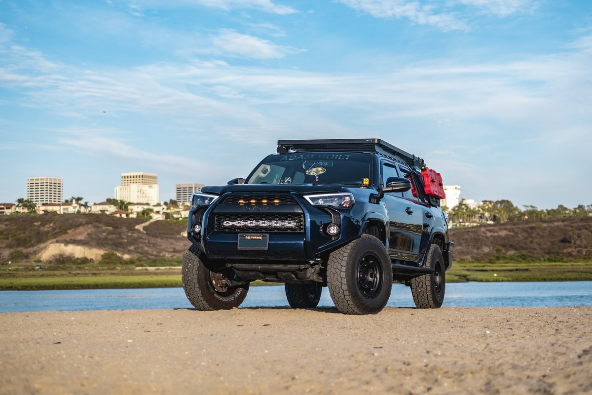 Black Rhino Convoy Matte Black on a Toyota 4Runner
