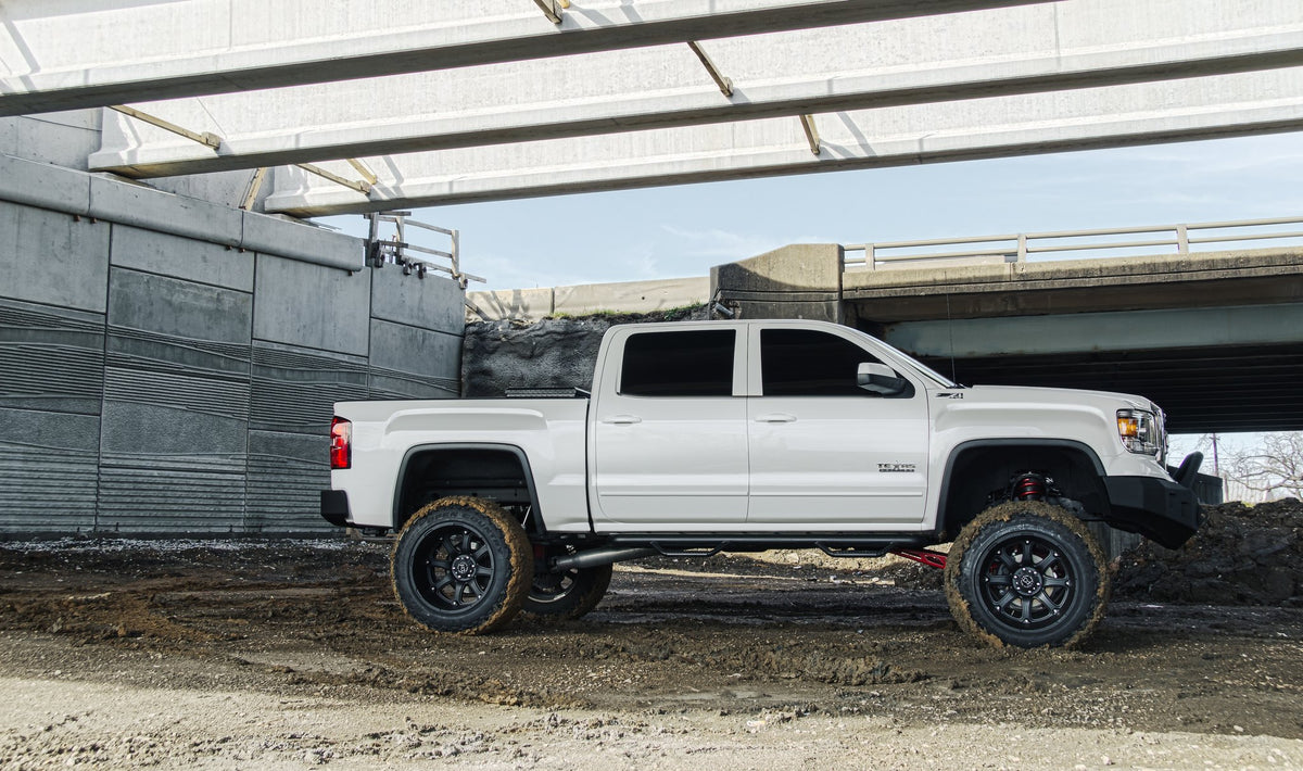 Black Rhino Glamis Matte Black on a GMC Sierra 1500