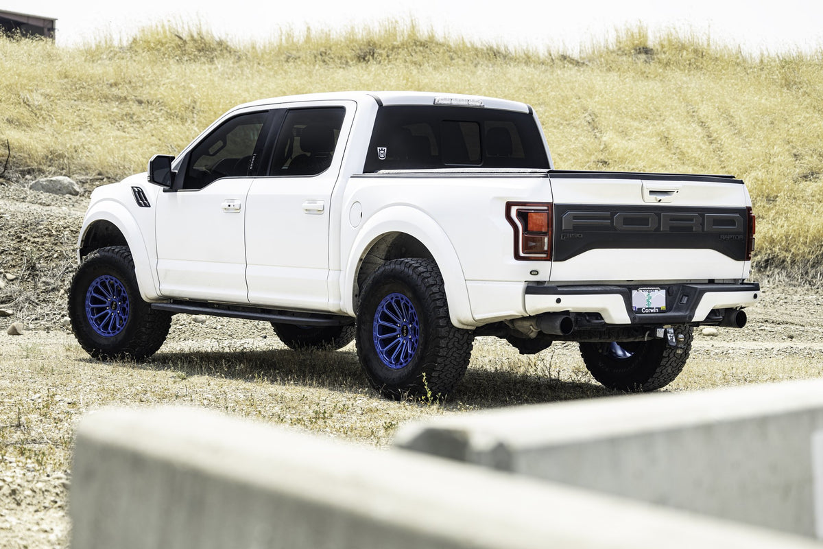 Black Rhino Kaizen Dearborn Blue on a Ford F150 Raptor