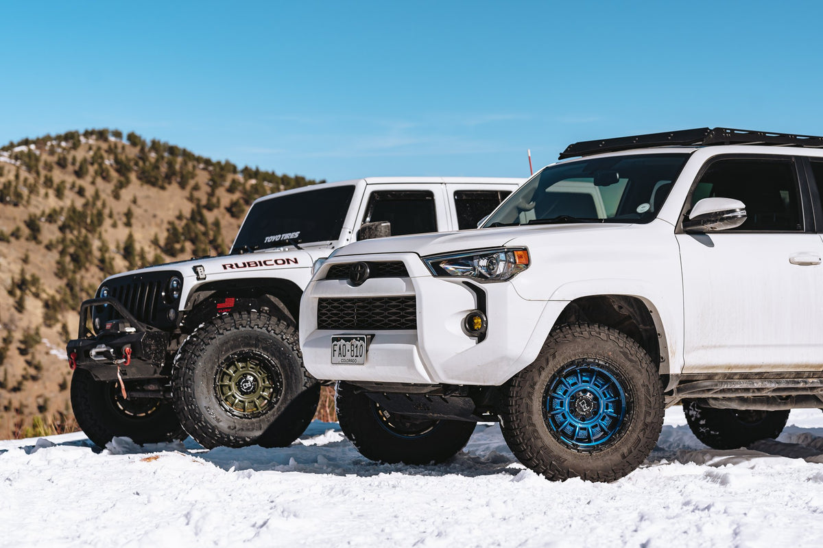 Black Rhino Legion Cobalt Blue with Black Lip on a Toyota 4Runner