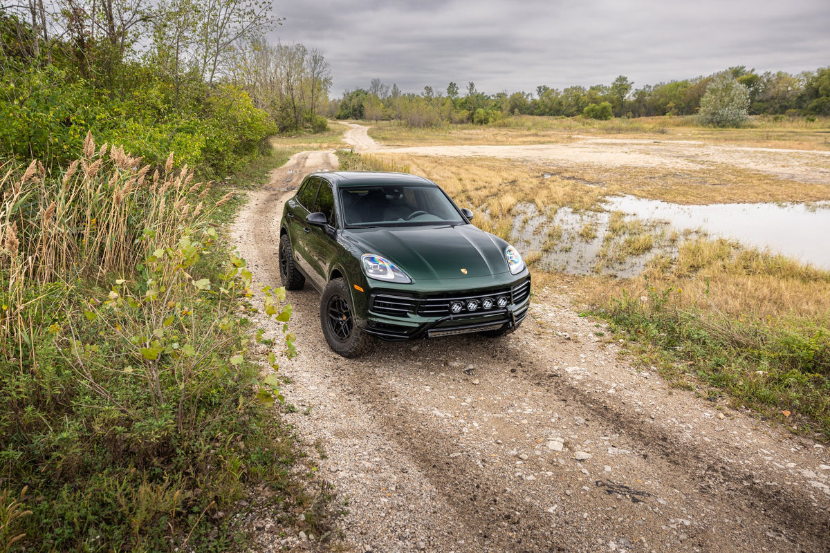 Black Rhino Stallberg Gloss Black on a 2019 Porsche Cayenne