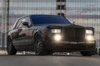DUB DC272 Honcho Gloss Black Milled on a Rolls Royce