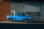 DUB DC273 Pull Gloss Black on a GMC Sierra