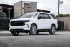 DUB S264 OG Silver with Diamond Cut Lip on a Chevy Tahoe