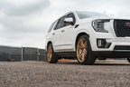 DUB S266 Dirty Dog Platinum Bronze on a GMC Yukon