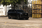 DUB S267 Dirty Dog Gloss Black Milled on a Cadillac Escalade